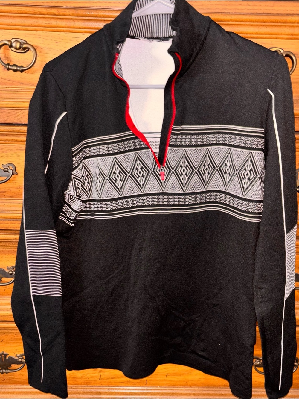 Newland sport lifestyle Italy Large thermo regulating 1/2 zip sweater quick dry